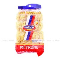 Mì Trứng Safoco Sợi Nhỏ Vắt Tròn Gói 500g