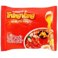 MÌ TRỨNG VÀNG LẨU THÁI CHUA CAY (GÓI 65G)