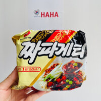 Mì tương đen hàn quốc Chapaghetti Nongshim 올리브 짜파게티 140g/gói