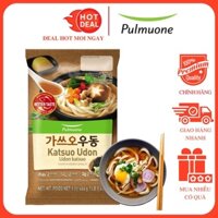 Mì Udon Katsuo Pulmuone Nhập Khẩu Hàn Quốc Gói 466G