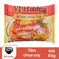 Mì Vị Hương tôm chua cay gói 65g THUNG 30 GÓI