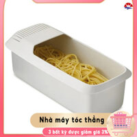 Mì Vi Sóng Nồi Pasta Có Bộ Lọc Nhựa Thân Thiện Với Môi Trường Spaghetti Rau Củ Máy Rửa Bát Phụ Kiện Nhà Bếp Mới