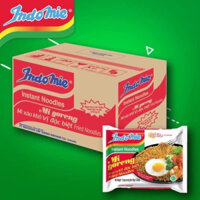 Mì xào khô INDOMIE 4 vị đặc biệt, cay nồng, bò, sườn thùng 40 gói