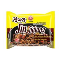 Mì Xốt Tương Đen Jin Jjajang Ramen Ottogi Gói 135g x Thùng 20 Gói