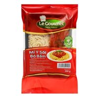 Mì Ý Sốt Bò Bằm Le Gourmet 200g – Spaghetti With Minced Beef Sauce