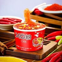 Mì Yikou Bún ăn liền Bột chua cay Bột cà chua Bột ăn một miếng Không cần nấu ăn liền Cốc nhỏ tiện lợi