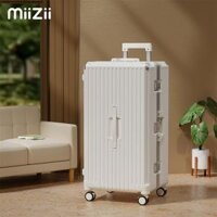 Mi Zhi Dung Tích Lớn Vali Nữ 2024 Mới 24 Inch Vali 20 Inch Nội Trú Ốp Lưng Mật Khẩu Hộp Xe Đẩy ốp Lưng Nam vali