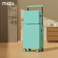 Mi Zhizi Mẹ Hộp Rộng Xe Đẩy Vali Cho Nữ 2024 Mới 20 Inch Lên Máy Bay Hộp Mã Du Lịch Siêu Nhẹ dành Cho Nam vali vải siêu nhẹ
