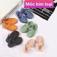 [MiA KID] Dép Sandal Rọ Nhựa Cho Bé Trai Bé Gái Mềm Mại Êm Ái Thoải Mái