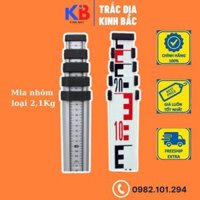 Mia Nhôm 5m Máy Thủy Bình Loại Tốt 2kg  - Hàng Chuẩn chất lượng - Thước Mia Nhôm 5m