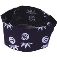 [Miaomiao] [Quần áo ẩm thực Nhật Bản Dashi 1] Mũ nấu ăn Nhật Bản màu trắng nguyên chất Mũ Sushi Ramen Nhà hàng Mũ đầu bếp Một kích thước Chiều rộng 29 * Chiều cao 10cm Lưới thoáng khí Top.Xing Maobao