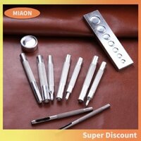 [Miaon.vn] 11 Bộ Dụng Cụ Da DIY Snap Rivet Fastener Nút Lắp Đặt Bộ Dụng Cụ Đấm