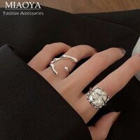 MIAOYA Fashion Jewelry Shop Vòng thiết kế không thường xuyên theo phong cách Punk dành cho nữ Phụ kiện đá quý hình học Quà sinh nhật đẹp