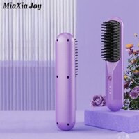 MiaXia Joy Chăm sóc tóc ion âm không dây không làm hỏng tóc thẳng và uốn tóc lược chải tóc thẳng đa năng hộ gia đình lược di động chăm sóc mềm đa chức năng