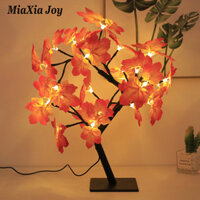 MiaXia Joy Đèn LED cây mới, Đèn hoa anh đào, Đèn hoa hồng, Đèn lá phong, Đèn ngủ trang trí Giáng sinh
