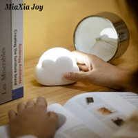 MiaXia Joy Đèn ngủ đầu giường LED, đèn mây ngủ trong phòng ngủ, đèn sưởi ấm cho bé, sạc USB, đèn bàn mini nhỏ và di động