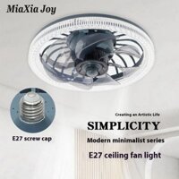MiaXia Joy Đèn quạt trần phòng khách phòng ngủ điều khiển từ xa đèn led trần quạt