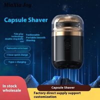 MiaXia Joy Máy cạo râu điện viên nang Tông đơ cắt râu có thể sạc lại cho nam