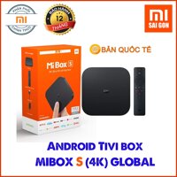 Mibox S (4K) Global bản quốc tế Android TV 8.1 (Đen)