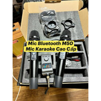 MIC BLUETOOTH M50, Kết nối Loa Hãng, Loa kéo, loa di động, dàn karaoke Gia đình