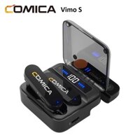 Mic Comica Vimo S micro thu âm không dây cài áo cho điện thoại iPhone, Android, quay video, livetream, vlog, youtube