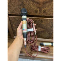 mic dây hàng bãi mỹ hieu :SHURE (made in usa)vẫn đẹp 98%
