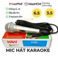 Mic hát karaoke chuyên nghiệp chính hãng có dây - Micro KAW K-829 Xịn Xò Hơn Mic Xingma Phiên Bản Mới Micro Karaoke XINGMA AK-319 - Bảo Hành Uy Tín 1 Đổi 1