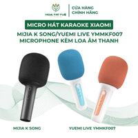 Mic Hát Karaoke XIAOMI MIJIA K SONG/YUEMI LITE YMMKF007, Cao Cấp Nâng Giọng Hát Cực Hay, Mic Hát Karaoke Mini Không Dây