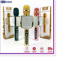 Mic Hát Karaoke  YS-91 hàng loại 1, Micro karaoke bluetooth âm thanh chuẩn loa to,bảo hành 3 tháng