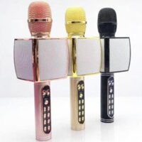 Mic Hát Karaoke  YS91 hàng loại 1, Micro karaoke bluetooth âm thanh chuẩn loa to, chuẩn, bảo hành 3 tháng