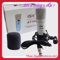 mic hát livestream thu âm karaoke ISK AT100