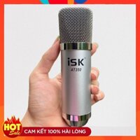 Mic ISK AT350 ⚡FREE SHIP⚡ Hàng Loại 1 , Kiểu Dáng Cực Đẹp , Sang Trọng . Chất Âm Cực Sáng , Tôn Giọng