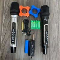 Mic Karaoke không dây Excelvan Z1 Pro/Bộ micro không dây Excelvan Z2 Pro/Micro Amber Z1