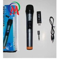 MIC KARAOKE KHÔNG DÂY V-12 ( có lcd )