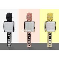 Mic karaoke YS91 micro kèm loa Bluetooth 3 trong 1