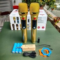 Mic Không Dây Chống Hú ONTEKCO Hozing HZ116 dùng cho ÂM LY- LOA KÉO- VANG, pin sạc tiện lợi tần số UHF