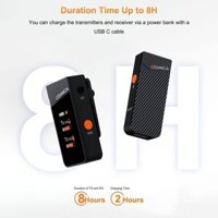 Mic Không Dây Comica Vimo C Bản C1 Micro Thu Âm Cho Điện Thoại iphone, Android, Máy Ảnh, Máy Quay,Laptop, Gopro