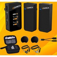 Mic Không Dây Comica Vimo C Bản C2 Micro Thu Âm Cho Điện Thoại, Máy Ảnh, Máy Quay,Laptop, Gopro