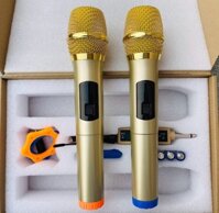 Mic không dây hát karaoke giá rẻ, hát hay, tặng kèm chống lăn