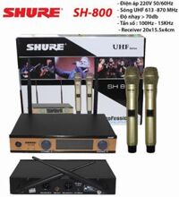 MIC KHÔNG DÂY SHURE SH -800G