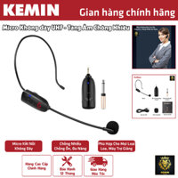 Mic Micro không dây UHF xịn tăng âm, chống nhiễu đa năng cho mọi loại Loa, Máy trợ giảng SHIDU, APORO, TAKSTAR, ANKER