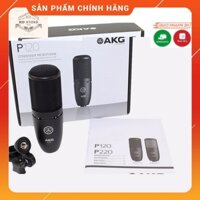 Mic Thu Âm AKG P120. Chuyên Dùng Thu Âm, Livestream, Thiết Kế Đẹp Cực Sang Trọng Khoẻ Khoắn. Bảo Hành 12 Tháng.