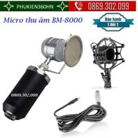 Mic thu âm BM-8000