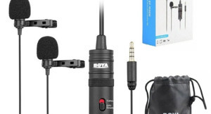Micro thu âm cài áo Boya By-M1 - cho điện thoại máy ảnh dslr máy quay