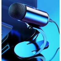 Mic thu âm để bàn mini SIDOTECH K6 micro livestream karaoke, lọc âm, chống ồn cho máy tính laptop chuyên nghiệp