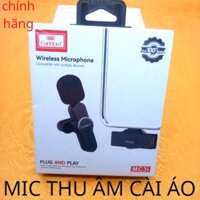 Mic Thu Âm Không Dây Cài Áo, Dành cho IPhone - sam sung Type C /  CHÍNH HÃNG