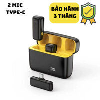 Mic thu ấm không dây cài áo, mic k6 livestream, micro quay video, có hộp sạc tiệu lợi thời gian sử dụng pin lâu.