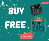 Mic Thu Âm Không Dây Hollyland LARK MAX Duo - Tặng 2 dây Lavalier