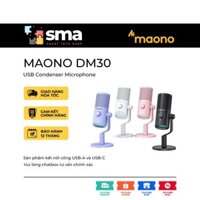 Mic Thu Âm Maono DM30 USB Condenser Microphone - Bảo Hành 1 Năm