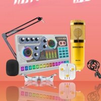 Mic Thu Âm Micro Livestream Sound Card X5 & Mic BM900 Hát Karaoke Điện Thoại, Máy Tính Chuyên Ngiệp Giá Rẻ